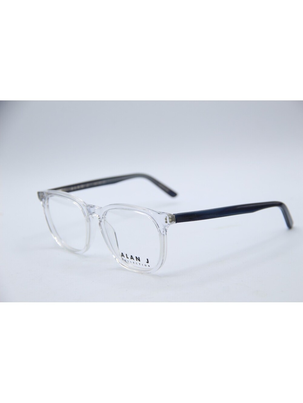 Alan J Aj-154 C2 Clear Black Authentic Eyeglasses 53-19